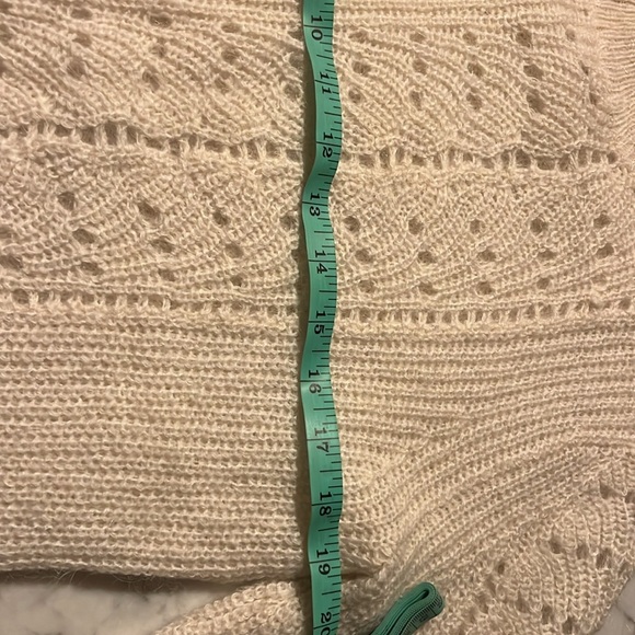 Aritzia Little Moon gardenia wool mohair sweater - Picture 8 of 8